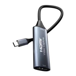 4K 30Hz HD Video Capture Card USB 3.0/Type C to HDMI-Compatible Game Grabber Recorder for iPhone PC Xbox PS4/5 Live Streaming