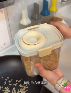 Kitchen Food Storage Organizer Airtight Container Sealed Storage Box Kitchen Sealed Jar With Cover