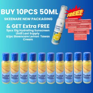 Skeencare Peeling Lotion Extra Strength - Buy Bundle of 10pcs Get Free 1 Lemon Tawas CreamHydrating Sunscreen