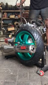 KNALPOT VESPA MODEL ANACONDA SS