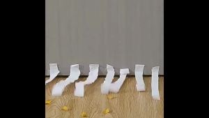 1M Self Adhesive Door Bottom Seal Strip TPE Insulation Soundproofing Dustproof Draft Stopper Weather Strip for Gap with Brush