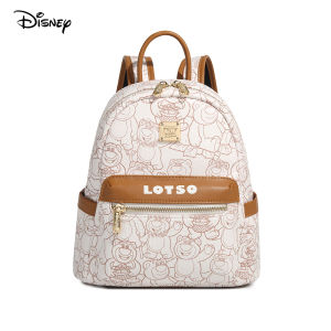 Disney phủ vải bố in hoa cũ PVC ba lô của nữ nhỏ
