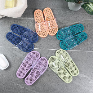 Dép Nhựa Trong Suốt Thời Trang Mùa Hè Cho Nữ Dép Trong Nhà Tắm Chống Trượt Dép Nhựa Trong Suốt Cho Phòng Tắm Và Nhà Cửa