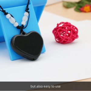 STTWUNAKE voice recorder mini hidden activated recording spy dictaphone micro audio necklace sound digital small profession flash secret record