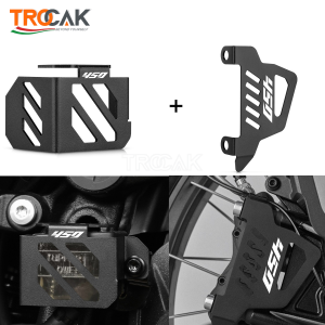 For CFMOTO MOTO CF 450MT 450 MT MT450 Accessories Motorcycle Front Brake Caliper Guard Rear Brake Fluid Reservoir Cover Guard