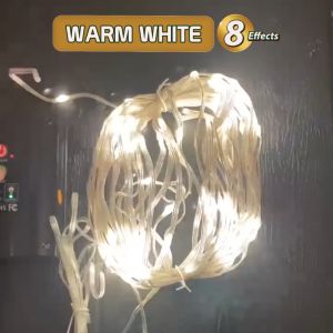 Electriq l Firefly Bright Solar Fairy Christmas Lights 8-effects 100LED 10Meters (indoor/outdoor)