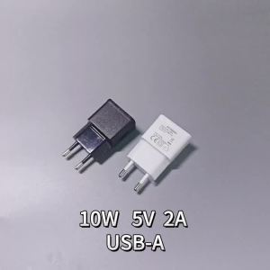 2 Cái Sạc Tường USB 10W 5V 2A Bộ Chuyển Đổi Nguồn Điện Phổ Thông Cho Điện Thoại Samsung Galaxy Tương Thích Sạc Nhanh Bộ Sạc Du Lịch