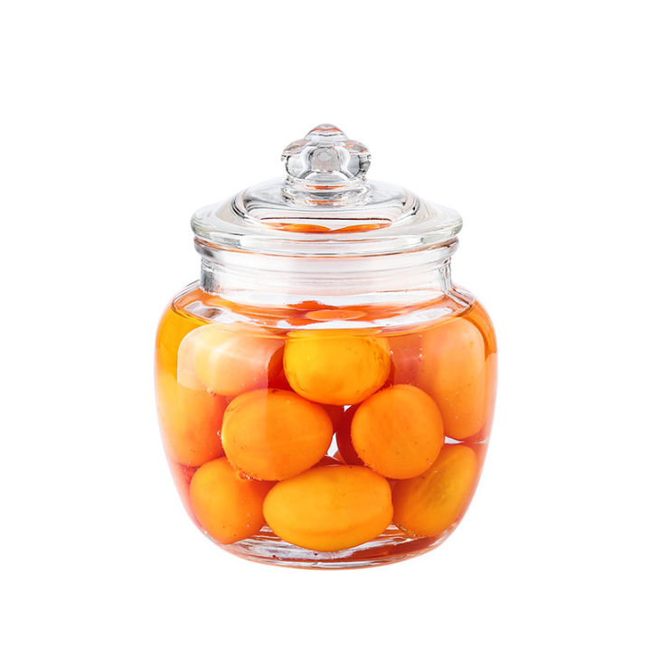 Suomi Glass Sealed Cans Food Storage Jar Spice Bottle Storage ...