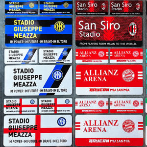 English Premier League Sticker Manchester United Arsenal Chelsea Liverpool Football Team Club Reflective Motorcycle Decal