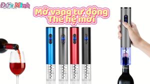 Đồ khui rượu vang bằng điện (Dùng pin có sạc tích điện)