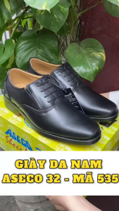 Giày Da Nam Công Sở Đế Cao 35cm Màu Đen Dáng Giày Tây Oxfort Sang Trọng Lịch Lãm 535