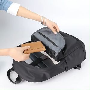 BJIAX Backpack Men USB Charging Laptop Bag Waterproof Lightweight Backpack Travel Bag