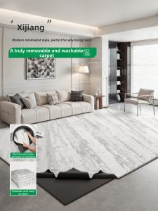 ZHUOYI | Removable Washable Luxury Carpet For Living Room Bedroom