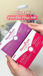 Combo NovoFemi giảm ngứa Khử Mùi+ phục hồi+ dung dịch Bọt vê Sinh novoFemi 180ml