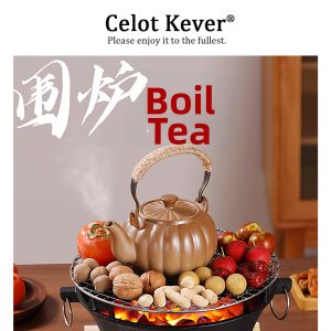 Cast Iron Tea Boiling & Grilling Stove