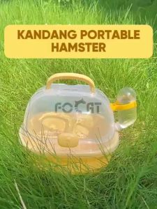 FOCAT Kandang Hamster Portable Super Ringan F17 Hamster Sugar Glider Cage/Rumah Hamster Mini