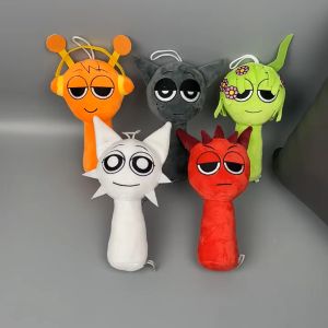 Sprunki ของเล่นตุ๊กตา Sprunki Incredibox ตุ๊กตา เกมรูปตุ๊กตาตุ๊กตาตุ๊กตาตุ๊กตาของขวัญอุปกรณ์ต่อพ่วง ของเล่นเด็ก ของขวัญวันเกิด