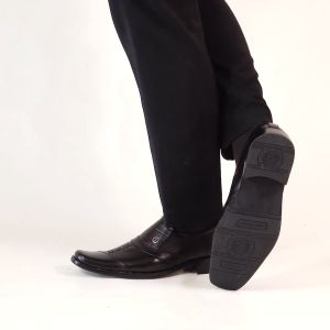 Sepatu Pantofel Pria Formal Kulit Premium Cocok Untuk Kerja Kantor Handmade KF600