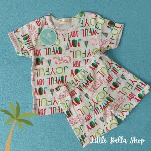 Miwoo Kids Terno Tshirt and Shorts for Boys 0-5 y/o