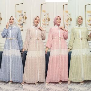 NEW PRODUK DRESS CARLA CERUTY SUPER MEWAH PREMIUM// BAJU WANITA EDISI LEBARAN 2024 SUPER KECE ELLEGAN