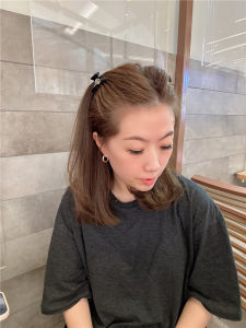 Ins กิ๊บติดผมประดับเพชรสไตล์เกาหลีและญี่ปุ่นยอดนิยมสําหรับผู้หญิงกิ๊บแฟชั่นสําหรับผมมวยด้านข้างและทาวเวอร์