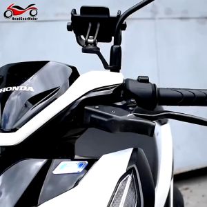 Carbon Fiber Tire hugger Honda Click 125/150 Rear Motorcycle Conversion Fenders Tire Hugger Mud Guard for Game Changer V1 V2