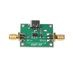 5 MHz–6 GHz RF Power Amplifier 5 V DC 20 DB Gain RF Module with SBB5089 Original Chip and Type-C Interface