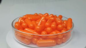 1000pcs Size 0 Dark Orange/ Dark Orange OSPA High Quality Empty Gelatin Capsule
