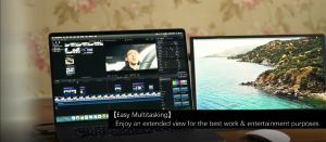 [SG] INFINITY 13.3-17.3" IPS FHD | QLED | Touch Portable Monitor | Type-C / HDMI Display | Dual Speakers | LOCAL WARRANTY