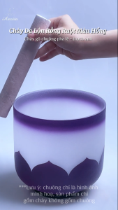 [Amrita] Chày Chày Da Hồng Gõ Chuông Crytal Rỗng Ruột - CXNP145