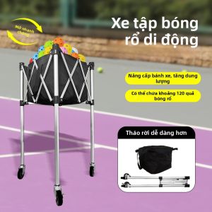 AOBIXIONG | Folding Portable Aluminum Pickleball Cart