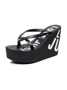 Casual Style Super High Heel Thick Bottom Clip-On Sandals for Women Love Juicy Brand Spring 2017 Collection