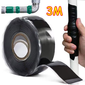 Feelife 3M Self-adhesive Waterproof Tape Patch Bond Seal Repair Stop Leak Proof Adhesive Tape for Bathroom Kitchen Shower Water Pipe Repair