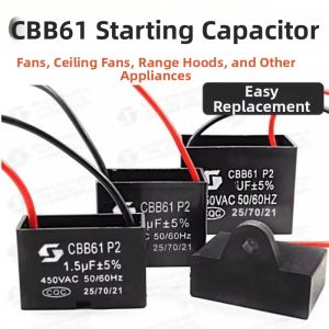 YIZHIBING | Start and Run Capacitor for Electric Fan