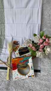 Sarung Anak Saphire Junior Putih Polos