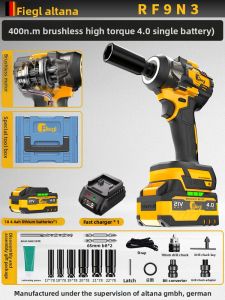 FLIEGL | Brushless Impact Wrench Electric Tool
