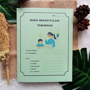 BUKU REKAP TABUNGAN/REKAPITULASI TABUNGAN SE UK BUKU TULIS