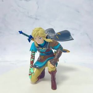 Bandai | 12CM The Legend of Zelda Anime Figure Link Treasure Box Monster Anime Figure Toys Action Figurine Model Collection Doll Toy Gift