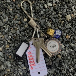 Original Ironworks Cleanfit Style Keychain Wallet Lanyard Lucky Charm Rope Buckle Fashionable Accessory for Men And Women