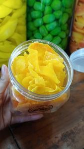 PEPAYA KERING KEMASAN TOPLES 600ML MANISAN BUAH KERING MANISAN BUAH CIANJUR BY KNY