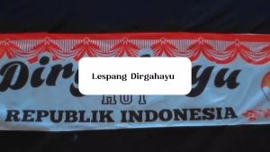 BENDERA MERAH PUTIH LESPANG DIRGAHAYU (2 METER)