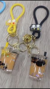 GANTUNGAN KUNCI BUBLE TEA LUCU WARNA RANDOM