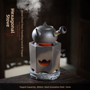 MIANXIAOCHENG | Tea Brewing Charcoal Brazier Hexagonal Design