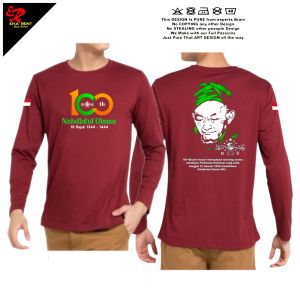 Kaos Satu Abad NU Keren Lengan Panjang