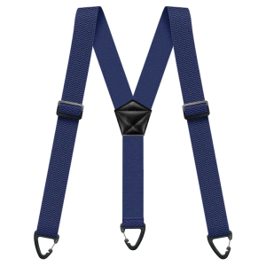 Hidden Suspenders for Men Heavy Duty Work Under Y Back Suspender Clothes 1.5 Inches with 3 Snap Loop