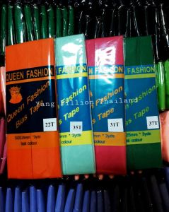 ผ้ากุ๊นโทเร เส้นใหญ่ 25มิล (บรรจุ 1โหล) งานดีสีไม่ตก ยี่ห้อ QUEEN FASHION