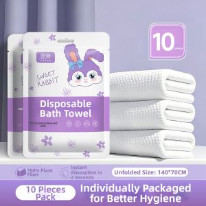 Travel Dedicated Thick Large Fast Drying Disposable Towel