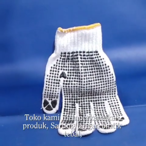 Sarung Tangan Bintik Tebal Per Pasang