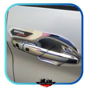 PROMO Mangkok Pintu Mobil All New Ertiga 2018 Outer Handle Cover Activo Chrome JSL Aksesories Mobil Bisa COD