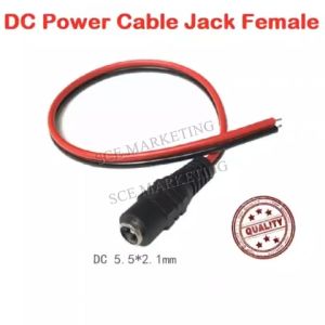 CCTV POWER SUPPLY DC12V MALE car ADAPTER HEAD 2 WIRE POWER CHARGER CABLE DC Power Jack Cable 12V 监控电源连接头 2 CORE...